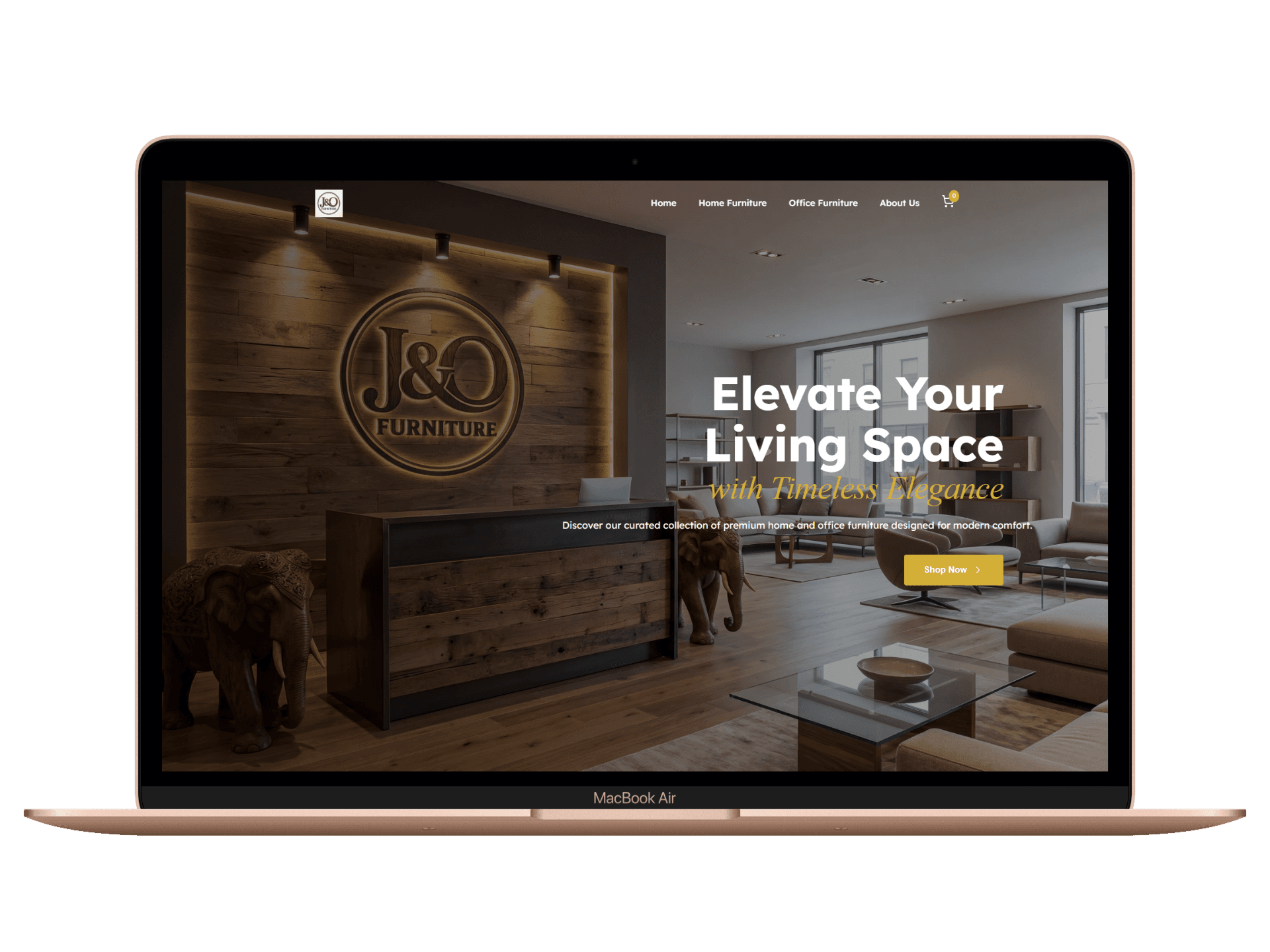 JO-Furniture Modern E-commerce Platform